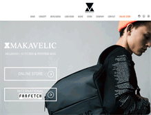 Tablet Screenshot of makavelic.com